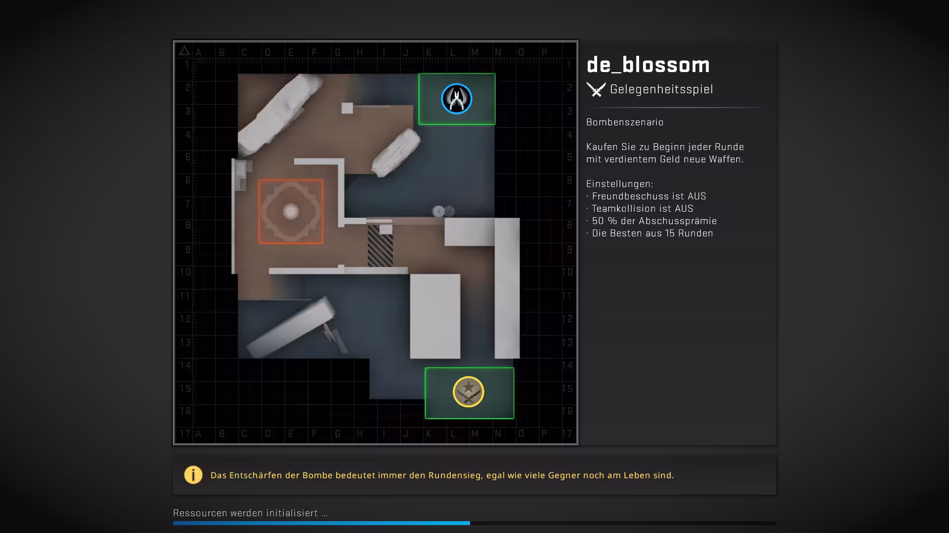 Radar of de_blossom.