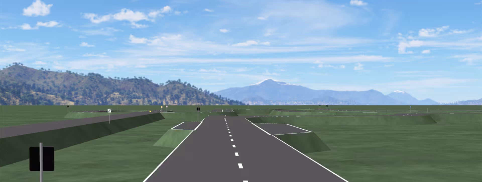 A procedurally generated circuit in CarMaker.